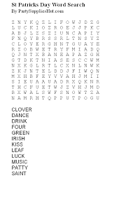 St Patricks Day Word