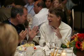 Steve Jobs y Bill Gates juntos