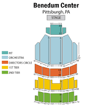 benedum center seating chart