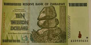1 trillion zimbabwe dollars
