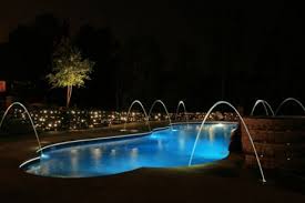 fiber optics pool lighting