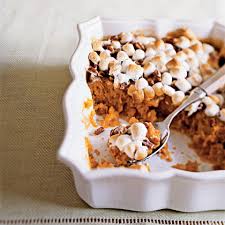 sweet potatoes with marshmallows