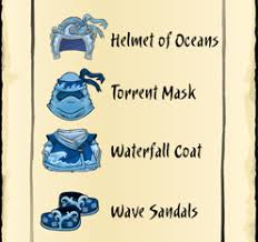 club penguin card jitsu water