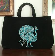 peacock handbag