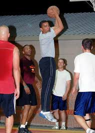barack obama basketball