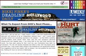 Deadline Hollywood for an