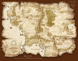map tolkien