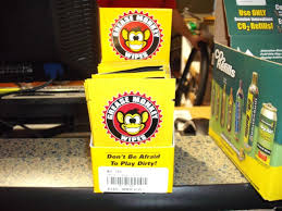 Display of Grease Monkey Wipes