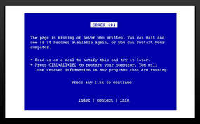 404 error