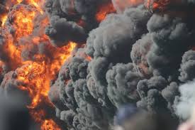 fire and smoke