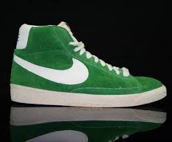 white nike blazers