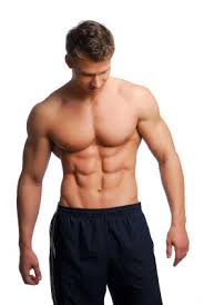 ripped abs