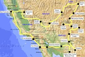 national parks map usa