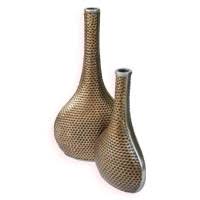 aluminum vase