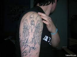 half sleeve tat