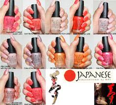 opi japanese collection