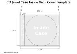 cd jewel case cover