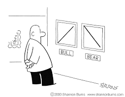 stock market cartoons