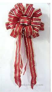 christmas bows and ribbons