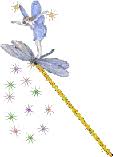 animated magic wand
