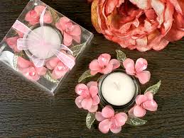 flower candle holders