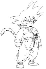 dibujos para pintar de dragon ball z