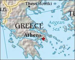 athens greece maps