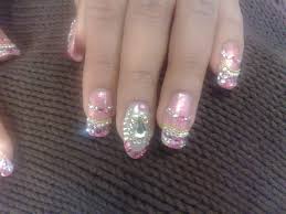 bridal nail art