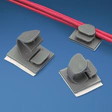 adhesive wire clips
