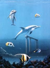 dibujos de delfines