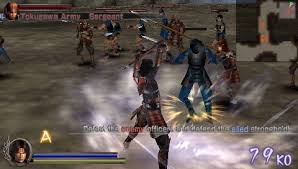 samurai warriors psp
