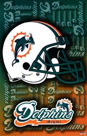 **FOX MCCLOUD'S MADDEN 06 ROAD TO THE HALL OF FAME CHISE** FP3433~Miami-Dolphins-Logo-Posters