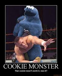 cookie monster poster