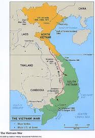 vietnam war map