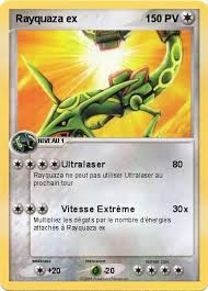 carte pokemon rayquaza ex