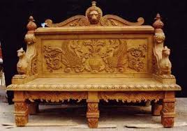 garden stone bench