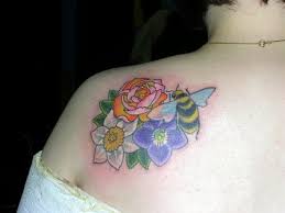 bee tattoo design