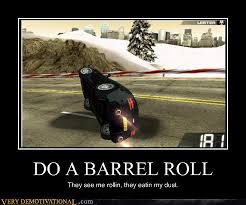 DO A BARREL ROLL by