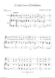 christmas sheet music for violin