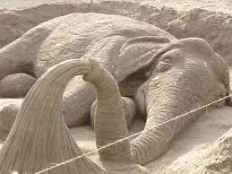 sand sculpture