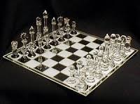 crystal chess pieces