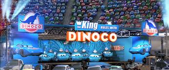 dinoco car