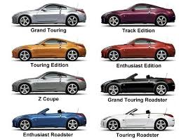 nissan 350z models
