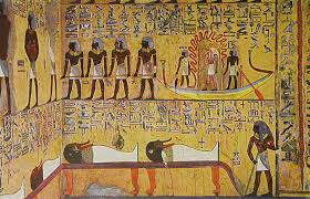 egyptian tomb walls