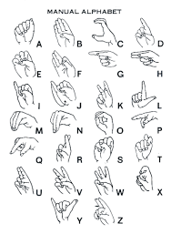 printable sign language alphabet