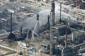 refinery explosion