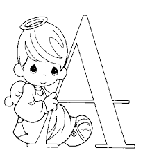 alphabet coloring pictures
