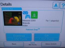 pokemon snap for wii