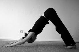 yoga downward dog