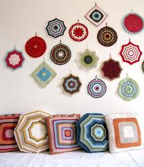 crocheted pot holders